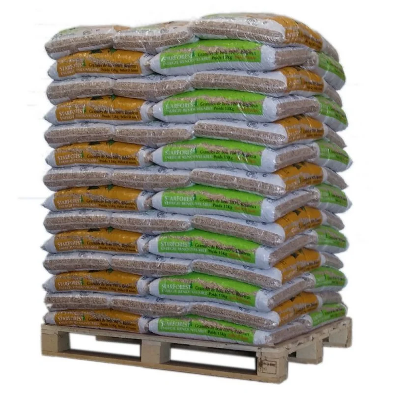 Granulés Starforest – palette de 70 sacs de 15 kg chacun