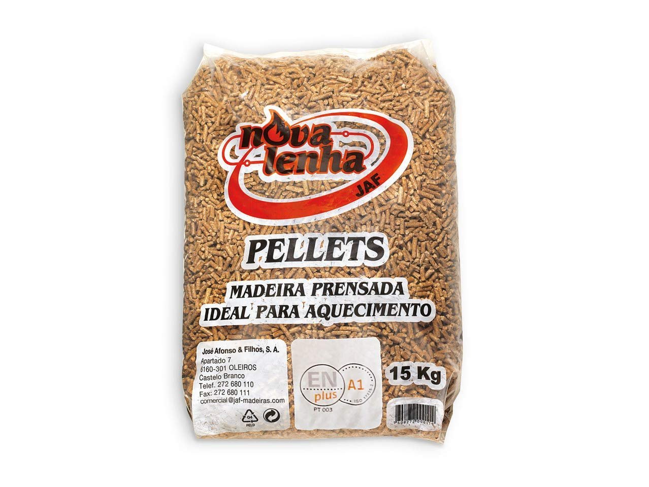 Granulés NOVA LENHA – palette de 77 sacs de 15 kg chacun